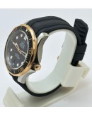 Omega Seamaster 50th Anniversary RG Black Rubber Strap Swiss Automatic Watch