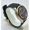 Omega Seamaster 50th Anniversary RG Black Rubber Strap Swiss Automatic Watch
