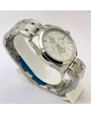 Tissot Couturier White Steel Bracelet Watch