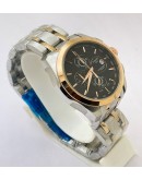 Tissot Couturier Black Dual Tone Steel Bracelet Watch
