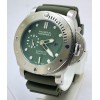 Panerai Submersible Green Rubber Strap Swiss Automatic Watch