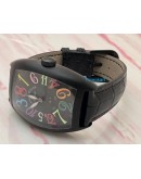 Franck Muller Crazy Color Dreams Full Black Automatic Watch