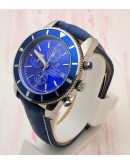 Breitling Superocean Chronograph Blue Strap Watch