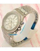 Audemars Piguet Chronometer Steel White Watch