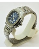 Patek Philippe Nautilus Annual Calendar Blue Steel Swiss Automatic Watch