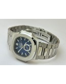 Patek Philippe Nautilus Annual Calendar Blue Steel Swiss Automatic Watch