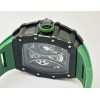 Richard Mille Poblo Mac Donough Green Swiss ETA 7750 Valjoux Movement Watch