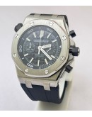 Audemars Piguet Diver Chronograph Steel Black Watch