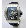 Richard Mille RM 1201 Black Rubber Strap Swiss ETA Automatic Watch