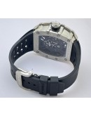 Richard Mille RM 1201 Black Rubber Strap Swiss ETA Automatic Watch