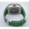 Richard Mille RM 1201 Green Rubber Strap Swiss ETA Automatic Watch