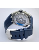 Audemars Piguet Diver Blue Rubber Strap Swiss ETA Valjoux 7750 Automatic Watch