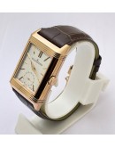 Jaeger Lecoultre Reverso Tribute Duoface Swiss ETA 7750 Valjoux Movement Watch