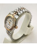 Rolex Datejust Diamond Marker Mother Of Pearl Swiss Automatic Ladies Watch