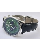 Breitling Navitimer B01 Green Chronograph Watch