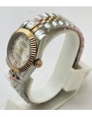 Rolex Datejust Roman Marker Dual Tone Swiss Automatic Ladies Watch