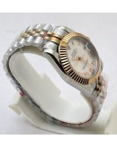 Rolex Datejust Roman Marker Dual Tone Swiss Automatic Ladies Watch