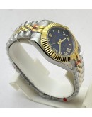 Rolex Datejust Roman Marker Blue Dual Tone Swiss Automatic Ladies Watch