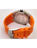 Audemars Piguet Diver Orange Rubber Strap Swiss Automatic Watch