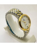 Omega De-ville White Mother Of Pearl Dual Tone Ladies Watch