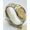 Rolex Datejust Golden Dail Dual Tone Swiss Automatic Watch