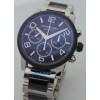 Mont Blanc Time Walker Black Swiss ETA 7750 Valjoux Movement Automatic Watch