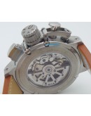 U BOAT U51 Italiano Fontana Swiss ETA 7750 Automatic Valjoux Movement Watch