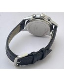 Tissot Prc 200 Black Leather Strap Watch