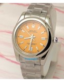 Rolex Oyster Perpetual Yellow Steel Swiss Automatic Watch