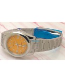 Rolex Oyster Perpetual Yellow Steel Swiss Automatic Watch