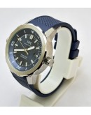 I W C Aquatimer Blue Rubber Strap Swiss Automatic Watch