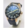I W C Aquatimer 2000 Rose Gold Black Rubber Strap Swiss Automatic Watch