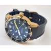 I W C Aquatimer 2000 Rose Gold Black Rubber Strap Swiss Automatic Watch