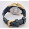 I W C Aquatimer 2000 Rose Gold Black Rubber Strap Swiss Automatic Watch