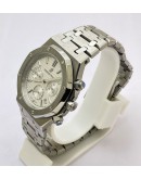 Audemars Piguet Chronometer Steel White Watch