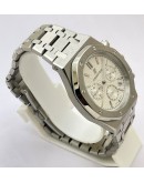 Audemars Piguet Chronometer Steel White Watch