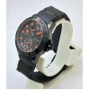 Ulysse Nardin Marine Diver Black Sea Rubber Strap Swiss Automatic Watch