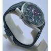 Omega Seamaster 300 Diver Green Chronograph Rubber Strap Watch