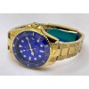 Rolex Submariner Blue Full Gold Swiss Automatic Watch
