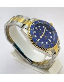 Rolex Submariner Blue Dual Tone Swiss Automatic Watch