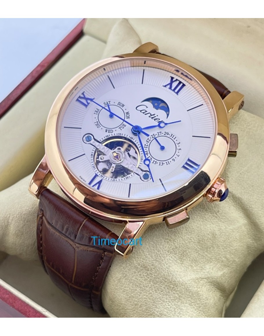 Top more than 139 cartier moon phase watch latest - vietkidsiq.edu.vn