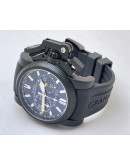 Graham Chronofighter Oversize Black Rubber Strap Watch