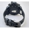 Graham Chronofighter Oversize Black Rubber Strap Watch