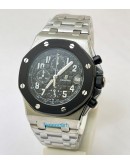 Audemars Piguet Royal Oak Offshore Black Steel Watch