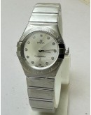 Omega Constellation Diamond Mark Steel Ladies Watch