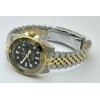 Rolex GMT Master II Dual Tone Jubilee Bracelet Swiss ETA 3285 Valjoux Movement Watch