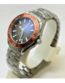 Omega Seamaster Planet Ocean Ultra Deep Orange Bezel Swiss Automatic Watch