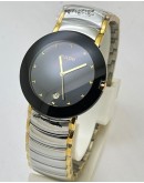 Rado Centrix jubile Golden Black Dual Tone Watch