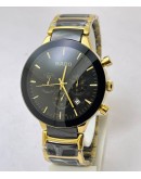 Rado Centrix Jublie Ceramic Chronometer Gold Mens Watch