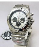 Breitling Chronomat B01 42 White Steel Watch